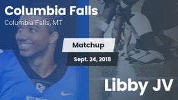 Matchup: Columbia Falls High vs. Libby JV 2018