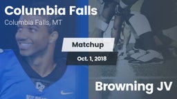 Matchup: Columbia Falls High vs. Browning JV 2018