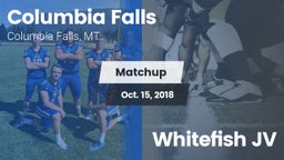 Matchup: Columbia Falls High vs. Whitefish JV 2018