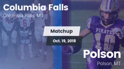 Matchup: Columbia Falls High vs. Polson  2018