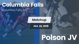Matchup: Columbia Falls High vs. Polson JV 2018