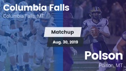 Matchup: Columbia Falls High vs. Polson  2019