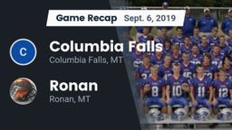 Recap: Columbia Falls  vs. Ronan  2019