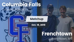 Matchup: Columbia Falls High vs. Frenchtown  2019