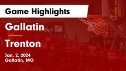 Gallatin  vs Trenton  Game Highlights - Jan. 2, 2024