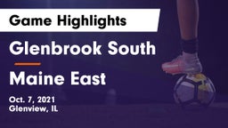 Glenbrook South  vs Maine East  Game Highlights - Oct. 7, 2021