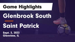 Glenbrook South  vs Saint Patrick  Game Highlights - Sept. 3, 2022