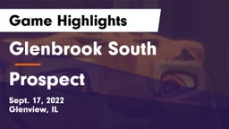 Glenbrook South  vs Prospect  Game Highlights - Sept. 17, 2022