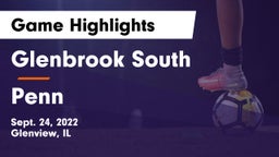 Glenbrook South  vs Penn  Game Highlights - Sept. 24, 2022