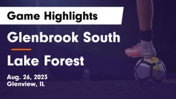 Glenbrook South  vs Lake Forest  Game Highlights - Aug. 26, 2023