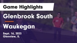 Glenbrook South  vs Waukegan  Game Highlights - Sept. 16, 2023