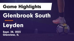 Glenbrook South  vs Leyden  Game Highlights - Sept. 28, 2023