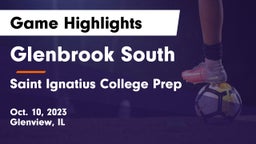 Glenbrook South  vs Saint Ignatius College Prep Game Highlights - Oct. 10, 2023