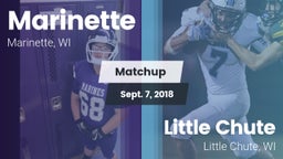 Matchup: Marinette High vs. Little Chute  2018