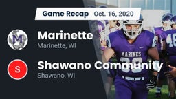 Recap: Marinette  vs. Shawano Community  2020