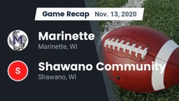 Recap: Marinette  vs. Shawano Community  2020