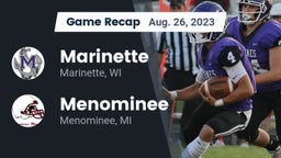 Recap: Marinette  vs. Menominee  2023