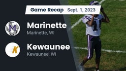 Recap: Marinette  vs. Kewaunee  2023