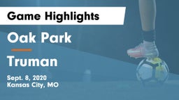 Oak Park  vs Truman  Game Highlights - Sept. 8, 2020