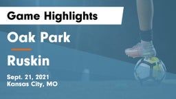 Oak Park  vs Ruskin  Game Highlights - Sept. 21, 2021