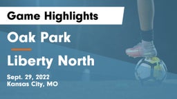 Oak Park  vs Liberty North  Game Highlights - Sept. 29, 2022