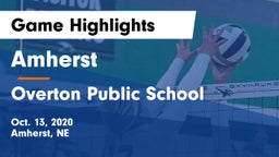 Amherst  vs Overton Public School Game Highlights - Oct. 13, 2020
