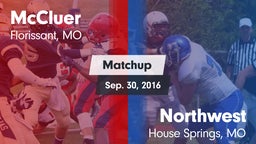 Matchup: McCluer  vs. Northwest  2016