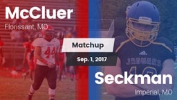 Matchup: McCluer  vs. Seckman  2017
