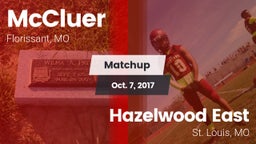 Matchup: McCluer  vs. Hazelwood East  2017
