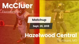 Matchup: McCluer  vs. Hazelwood Central  2018