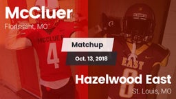 Matchup: McCluer  vs. Hazelwood East  2018
