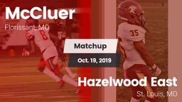 Matchup: McCluer  vs. Hazelwood East  2019