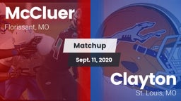 Matchup: McCluer  vs. Clayton  2020