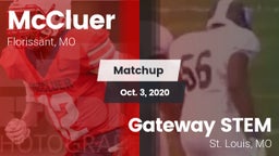 Matchup: McCluer  vs. Gateway STEM  2020