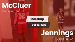 Matchup: McCluer  vs. Jennings  2020