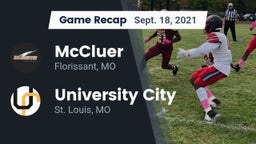 Recap: McCluer  vs. University City  2021