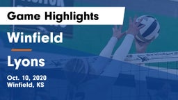Winfield  vs Lyons Game Highlights - Oct. 10, 2020