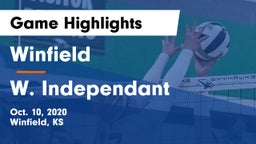 Winfield  vs W. Independant Game Highlights - Oct. 10, 2020