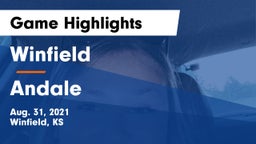 Winfield  vs Andale  Game Highlights - Aug. 31, 2021