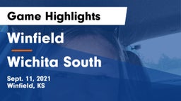 Winfield  vs Wichita South  Game Highlights - Sept. 11, 2021