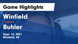 Winfield  vs Buhler  Game Highlights - Sept. 14, 2021