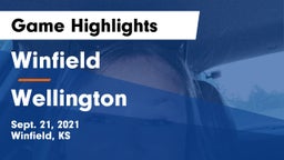 Winfield  vs Wellington  Game Highlights - Sept. 21, 2021
