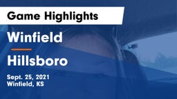Winfield  vs Hillsboro  Game Highlights - Sept. 25, 2021