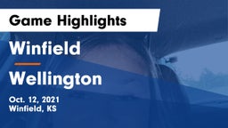 Winfield  vs Wellington  Game Highlights - Oct. 12, 2021