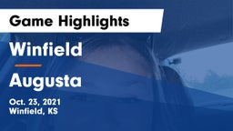Winfield  vs Augusta  Game Highlights - Oct. 23, 2021