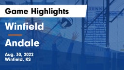 Winfield  vs Andale  Game Highlights - Aug. 30, 2022