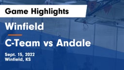 Winfield  vs C-Team vs Andale Game Highlights - Sept. 15, 2022