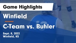 Winfield  vs C-Team vs. Buhler Game Highlights - Sept. 8, 2022