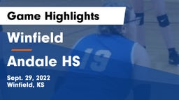 Winfield  vs Andale HS Game Highlights - Sept. 29, 2022