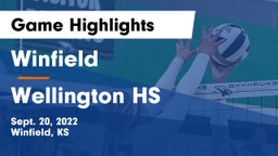 Winfield  vs Wellington HS Game Highlights - Sept. 20, 2022